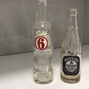 Vintage Pop bottles